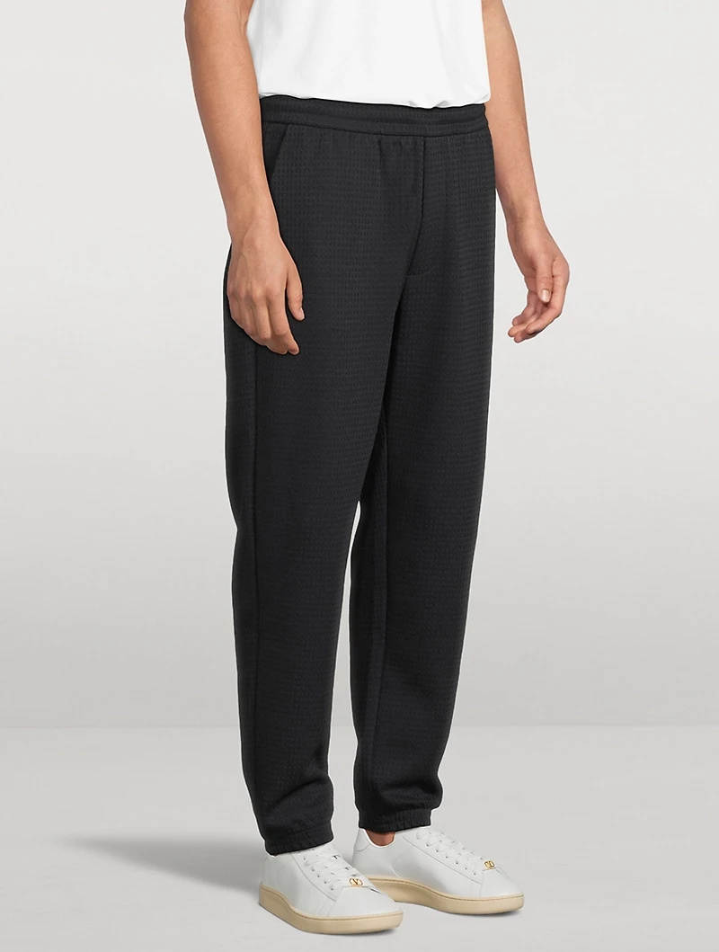 Jacquard Jersey Pants