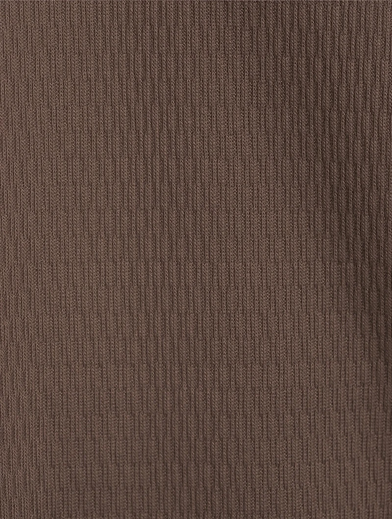 Jersey Polo With Jacquard Motif