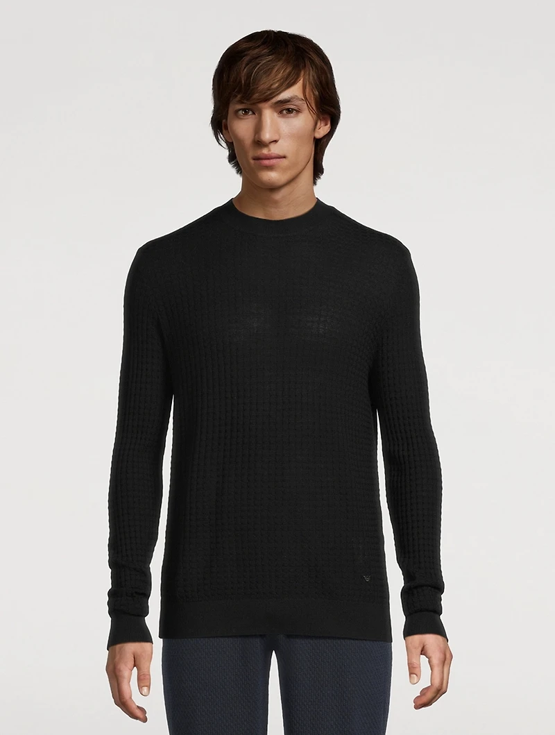 Wool Jacquard Sweater