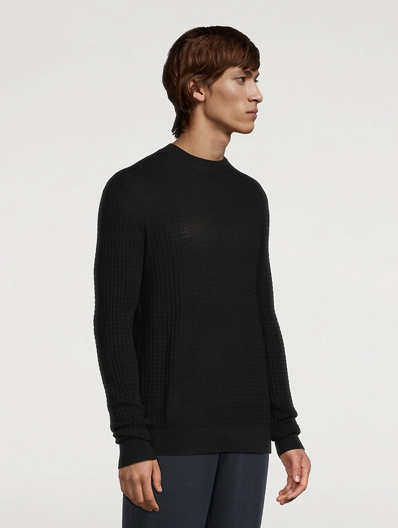 Wool Jacquard Sweater