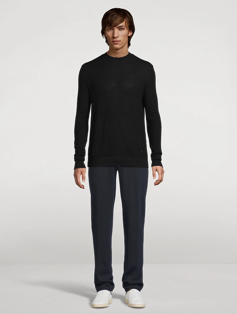 Wool Jacquard Sweater