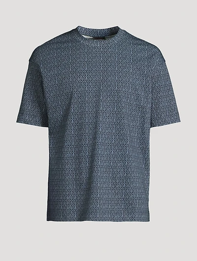 Jersey T-Shirt Majolica Print