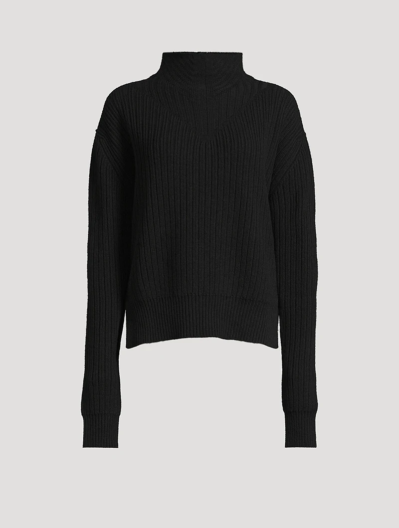 Wool Turtleneck Sweater