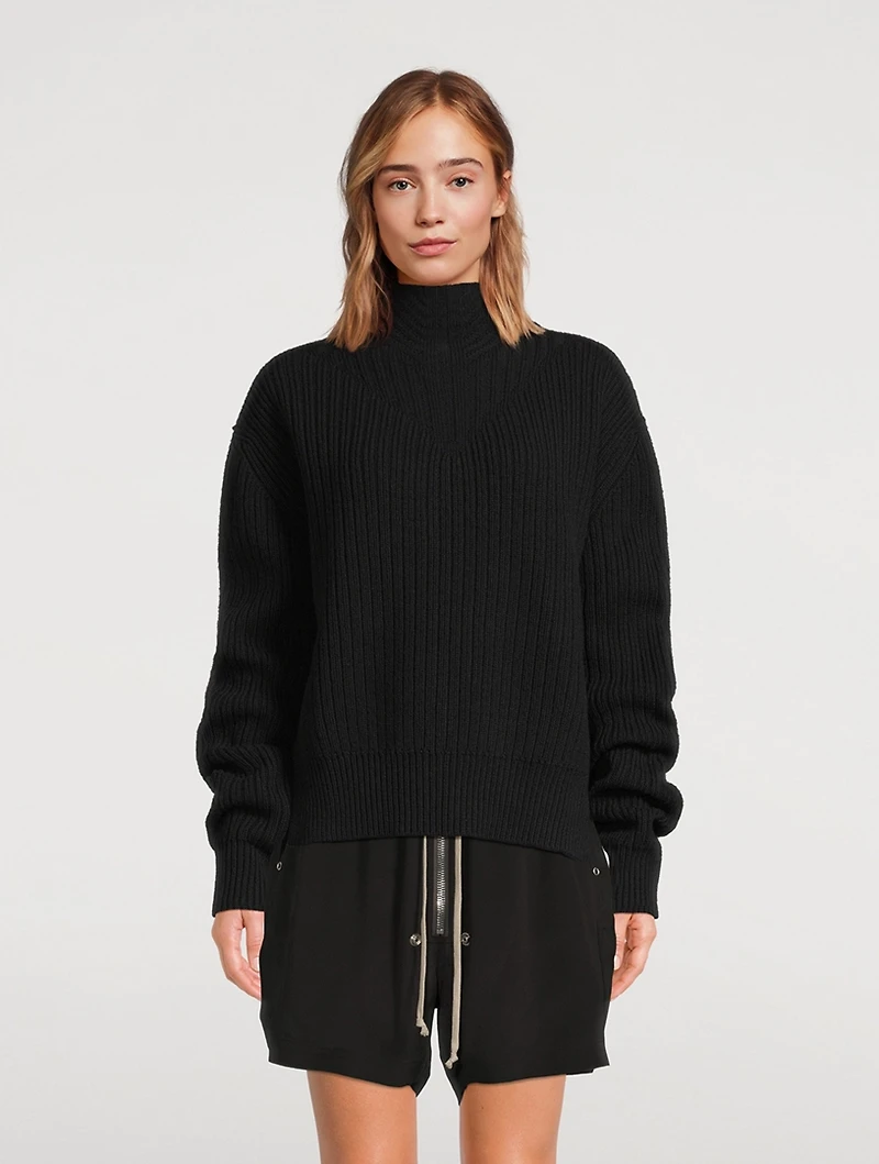 Wool Turtleneck Sweater