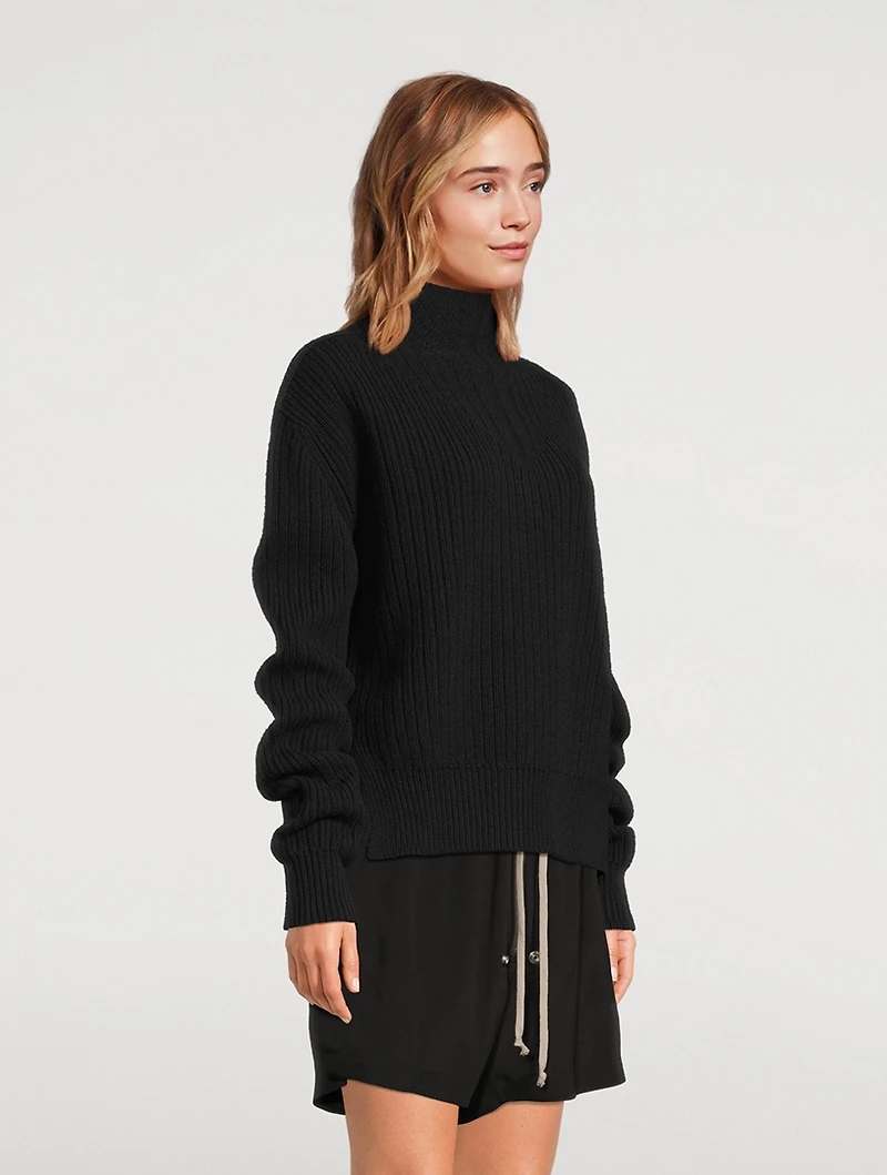Wool Turtleneck Sweater