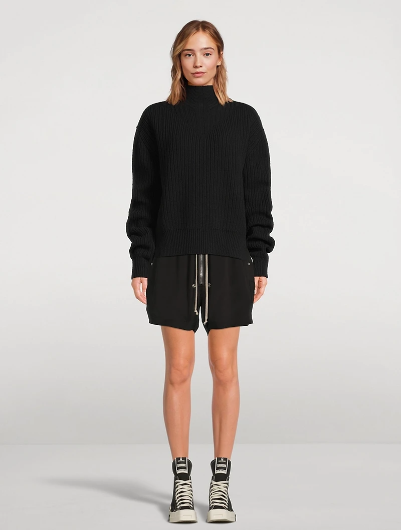 Wool Turtleneck Sweater