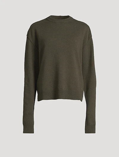 Cashmere And Wool Roundneck Sweater