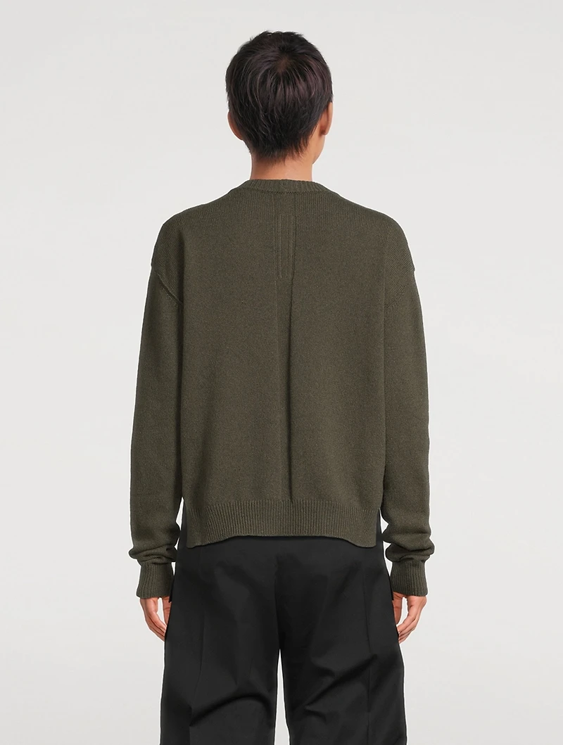 Cashmere And Wool Roundneck Sweater