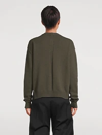 Cashmere And Wool Roundneck Sweater