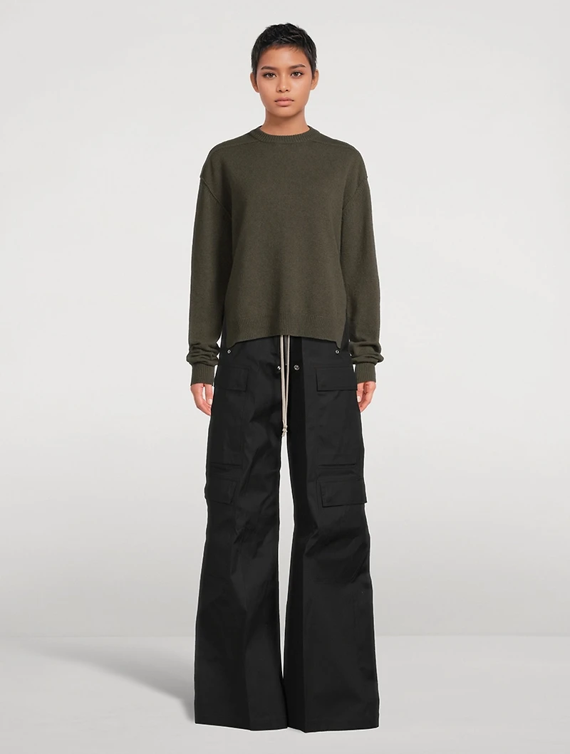 Cashmere And Wool Roundneck Sweater