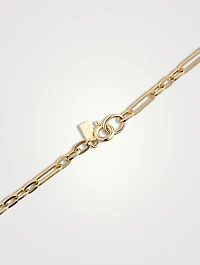 Mini 14K Gold Mixed Chain Necklace