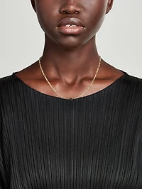 Mini 14K Gold Mixed Chain Necklace
