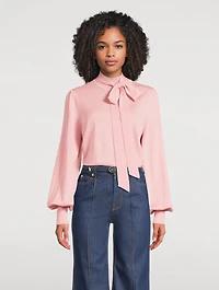 Pussybow Wool Sweater