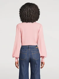 Pussybow Wool Sweater