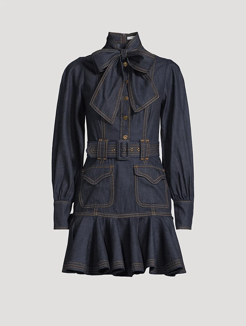 Flip Denim Mini Dress