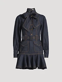 Flip Denim Mini Dress