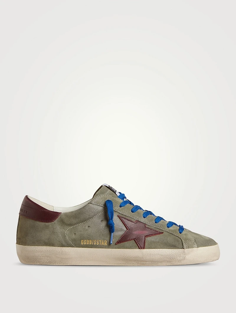 Super-Star Suede And Leather Sneakers