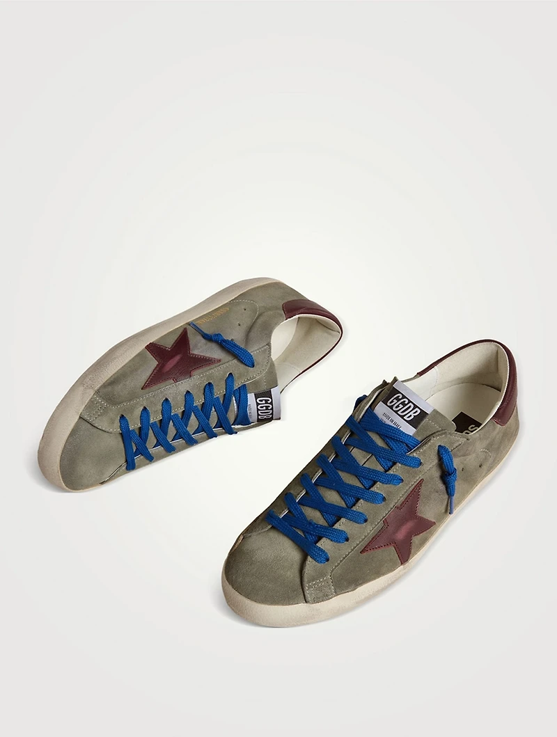 Super-Star Suede And Leather Sneakers