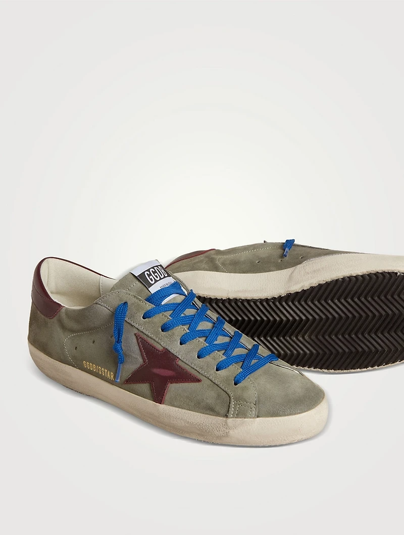 Super-Star Suede And Leather Sneakers