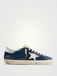 Super-Star Suede Sneakers With Foam Tongue