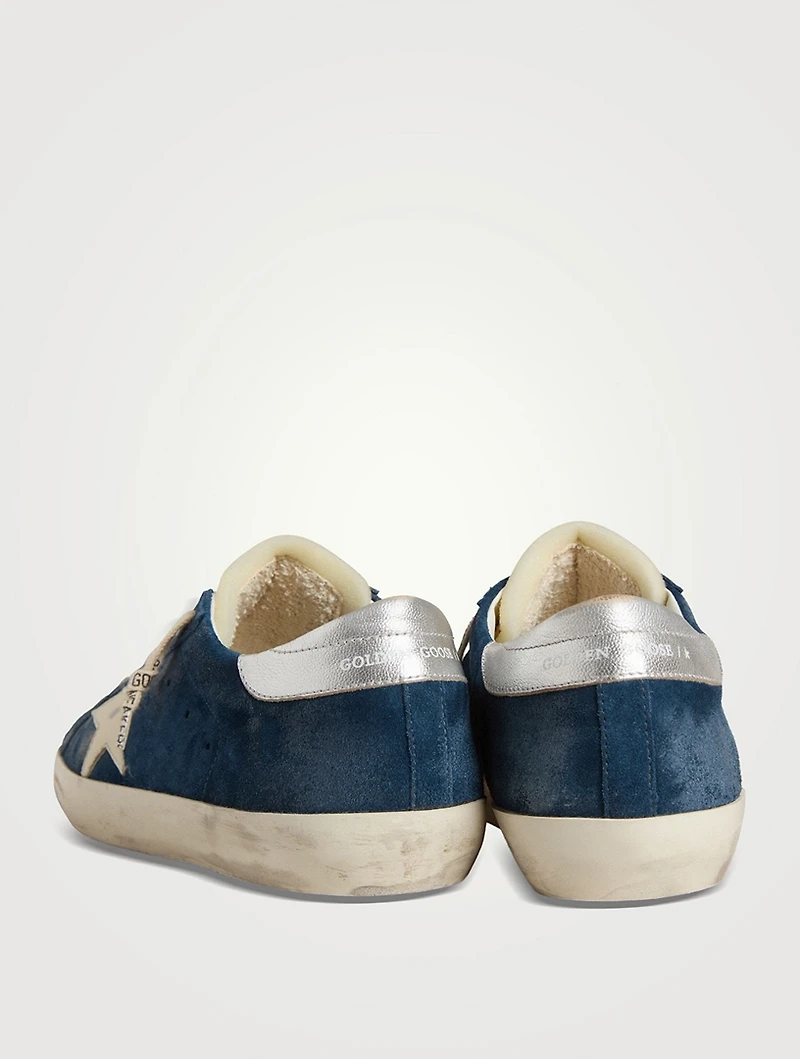 Super-Star Suede Sneakers With Foam Tongue