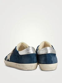 Super-Star Suede Sneakers With Foam Tongue