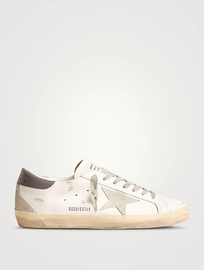 Super-Star Leather Sneakers With Suede Star