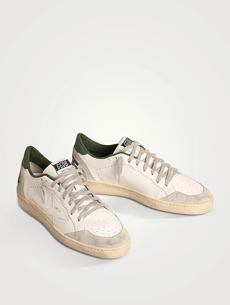 Ball Star Bio-Based Sneakers With Suede Toe