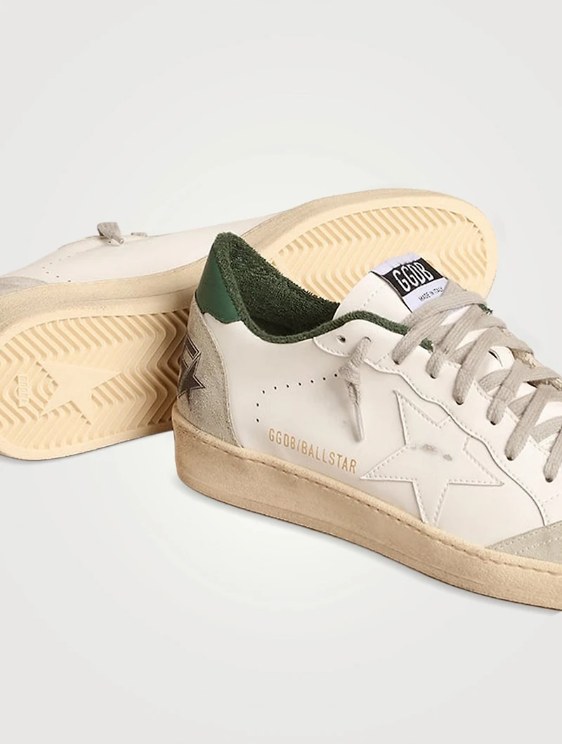 Ball Star Bio-Based Sneakers With Suede Toe