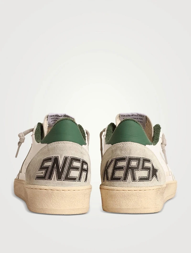 Ball Star Bio-Based Sneakers With Suede Toe