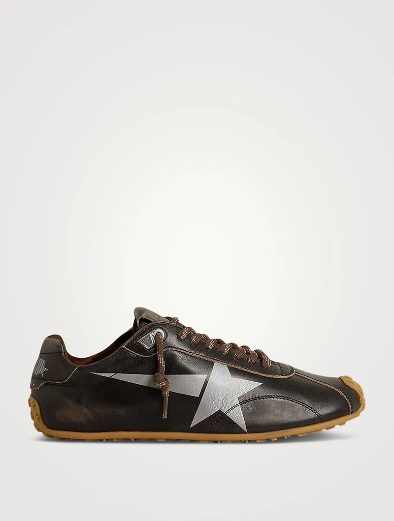 Marathon Speed Leather Sneakers