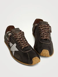 Marathon Speed Leather Sneakers