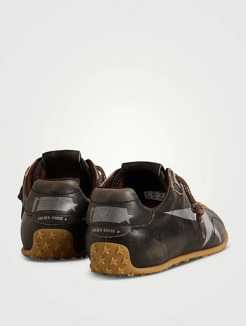 Marathon Speed Leather Sneakers