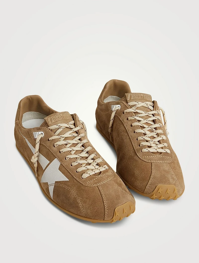 Marathon Speed Suede Sneakers