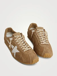 Marathon Speed Suede Sneakers