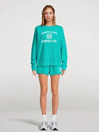 Varsity Crest Disco Shorts