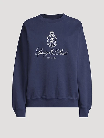 Vendome Embroidered Sweatshirt