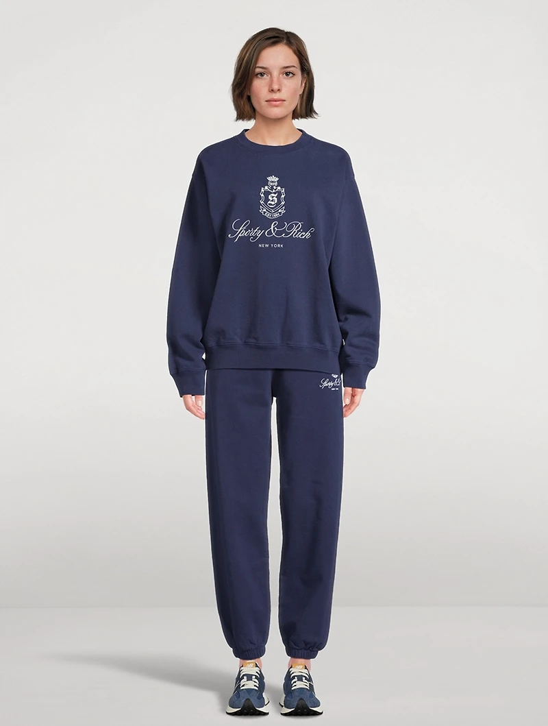 Vendome Embroidered Sweatshirt