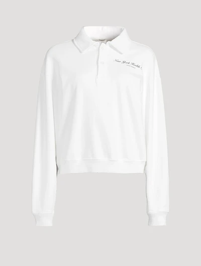 NY Health Club Polo Sweatshirt