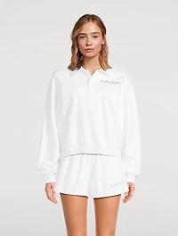 NY Health Club Polo Sweatshirt