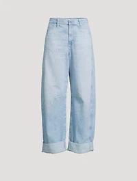 Mercer Barrel-Leg Jeans