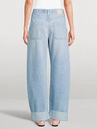 Mercer Barrel-Leg Jeans