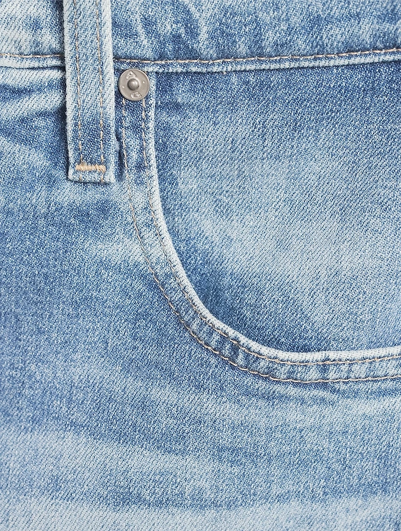Hattie Barrel-Leg Crop Jeans
