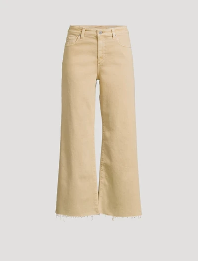 Saige Wide-Leg Crop Jeans