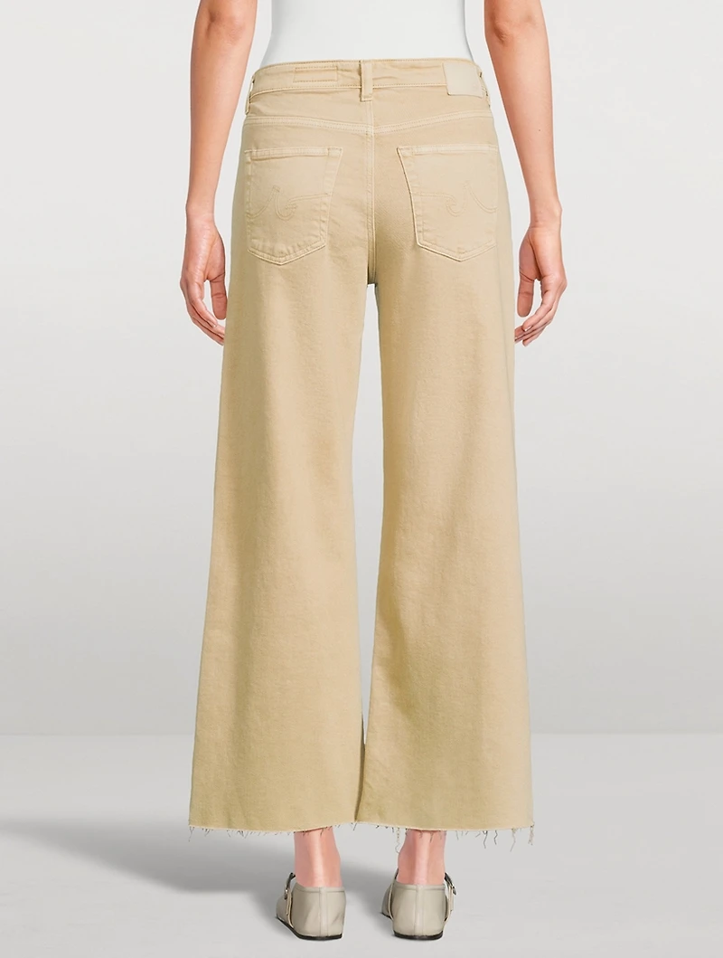 Saige Wide-Leg Crop Jeans