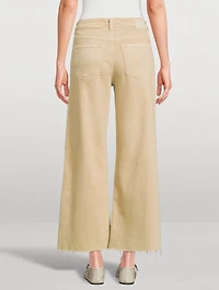 Saige Wide-Leg Crop Jeans
