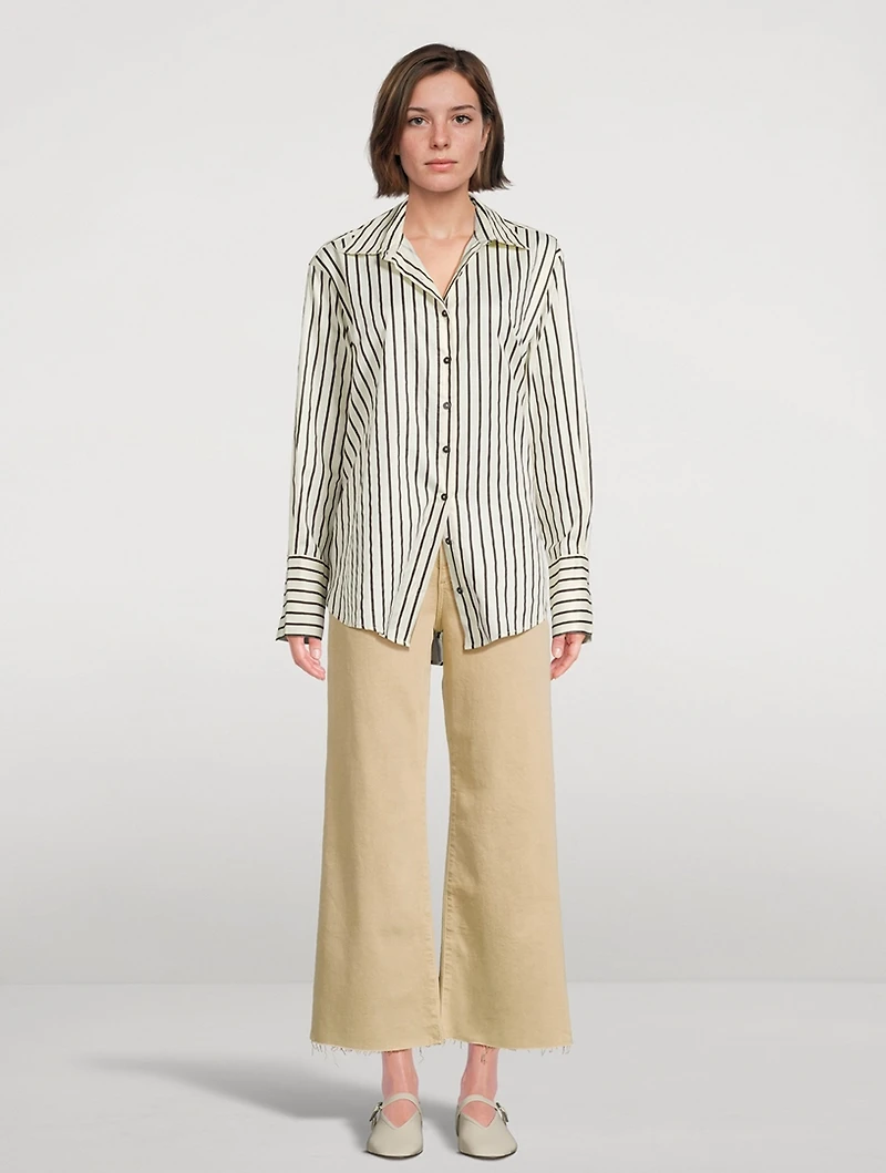 Saige Wide-Leg Crop Jeans