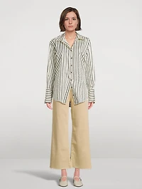 Saige Wide-Leg Crop Jeans