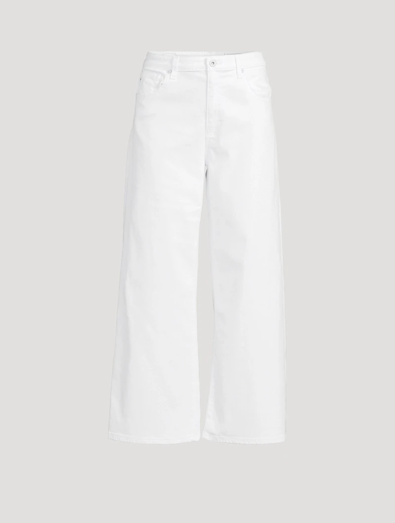 Saige Wide-Leg Crop Jeans