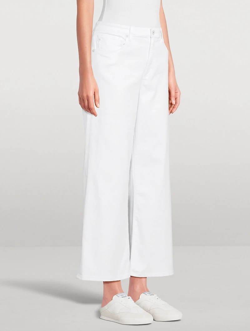 Saige Wide-Leg Crop Jeans